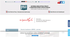Desktop Screenshot of gbpizs.gov.pl
